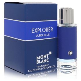 Montblanc Explorer Ultra Blue by Mont Blanc Eau De Parfum Spray - Men - 1 oz